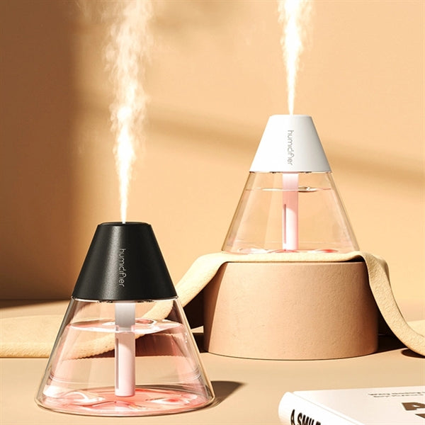 Portable USB Desktop Cool Mist Humidifier With Night Light