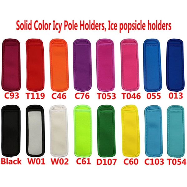 Neoprene Ice Pop Sleeves Antifreezing Popsicle Holder