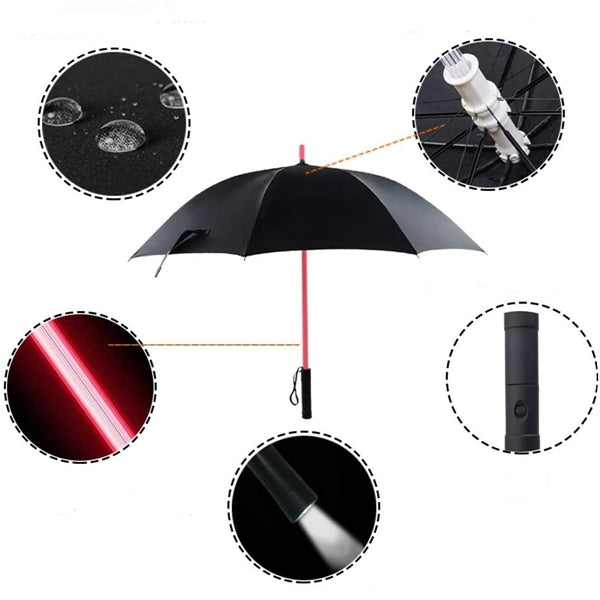Led Lightsaber Light Up Umbrellas