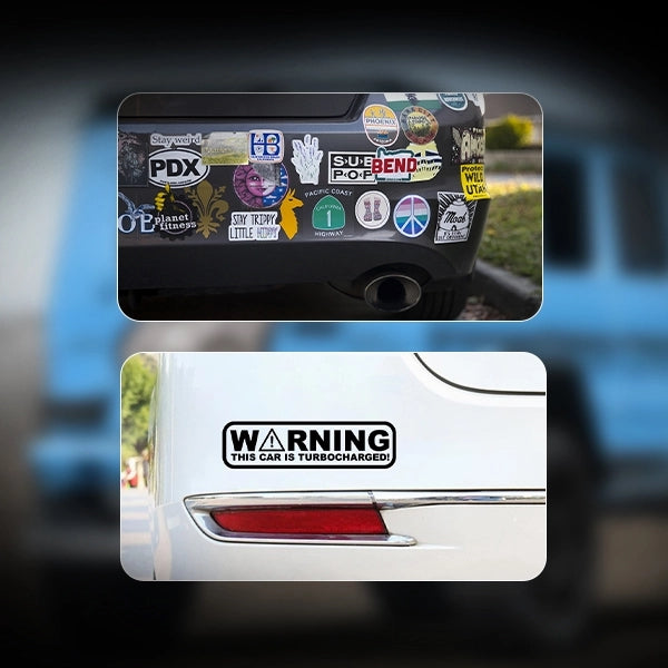 8" x 2.4" Bumper Stickers