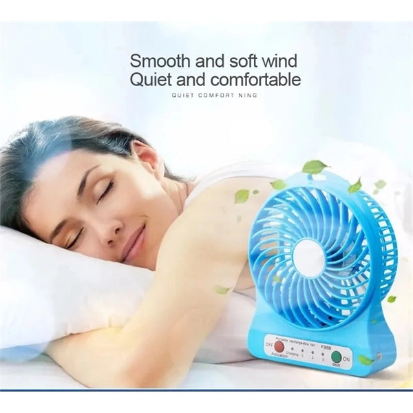 USB Rechargeable Desktop Fan