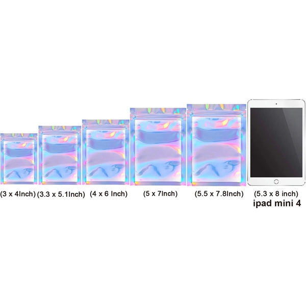 Holographic Metallic Poly Mailers Foil Glitter Bag