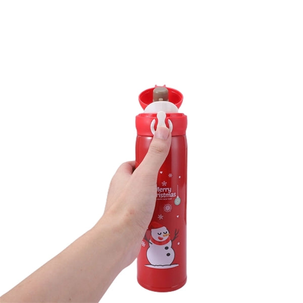 16.9 oz Insulation Vacuum Cup Christmas Theme Thermal Mug