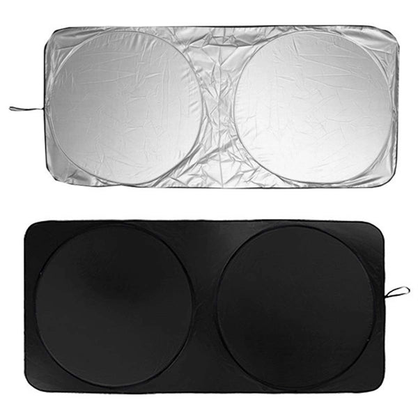 Collapsible Car Windshield Sunshade