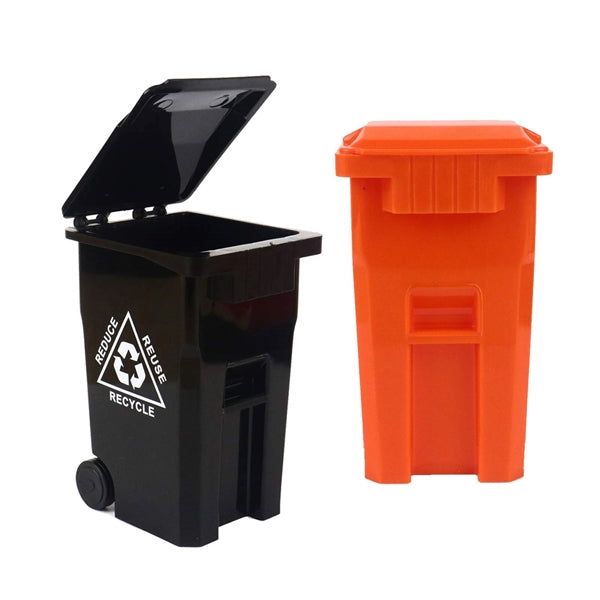 Mini Curbside Garbage Can Pen Holder