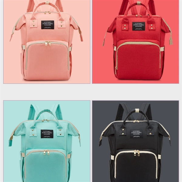 Multifunctional Backpack Mummy Baby Tote Diaper Bag