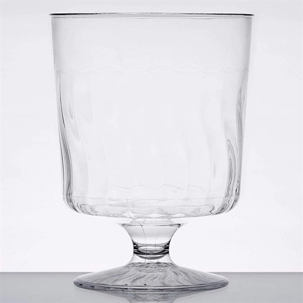 Shatterproof Recycled Polystyrene Wine Glasses