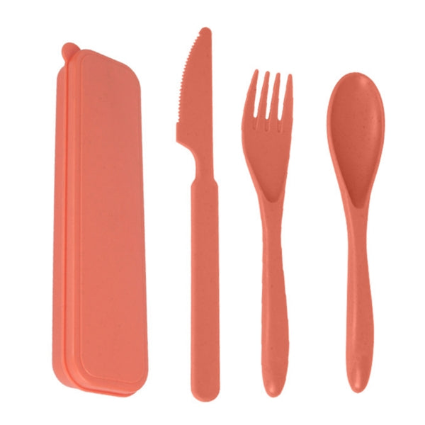 Portable Wheat Straw Cutlery