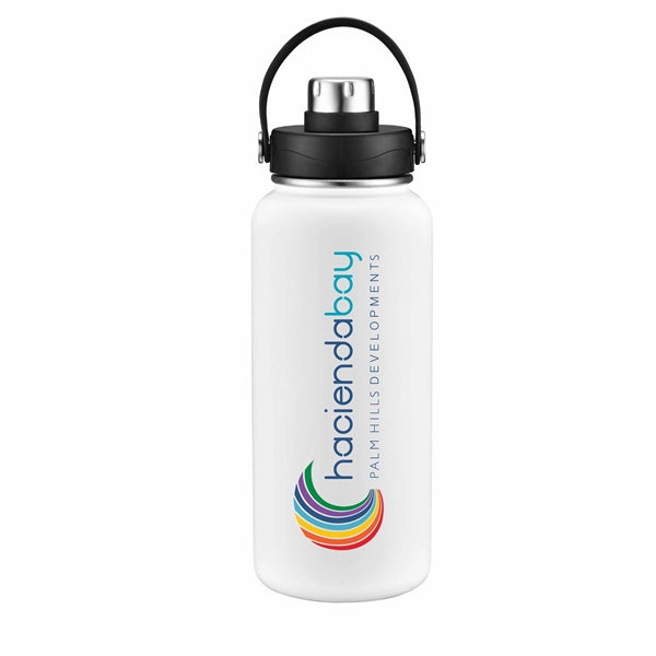 Irving - 34 OZ Vacuum Sealed Water Bottle with Carrier