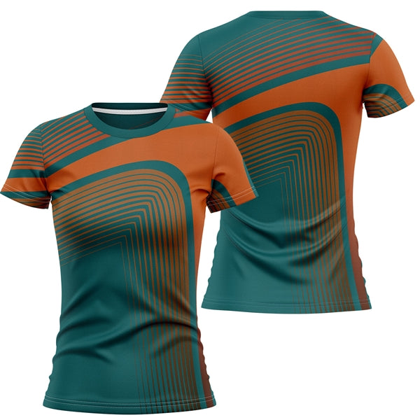 Women's 160 GSM Brushed Milk Silk Short Sleeve T-Shirt