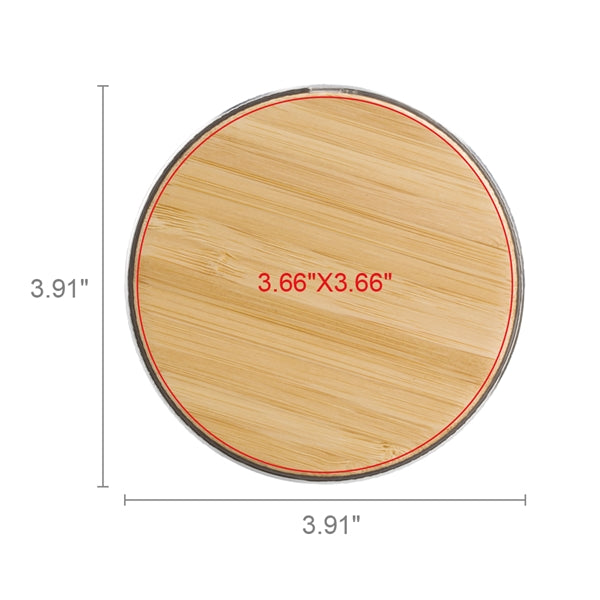 Chayes Bamboo 15W Qi Wireless Charger