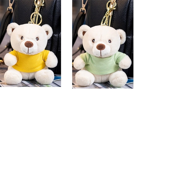Stuffed Animal Teddy Bear Keychain