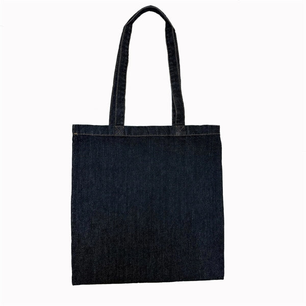 Cotton Denim Tote Bag