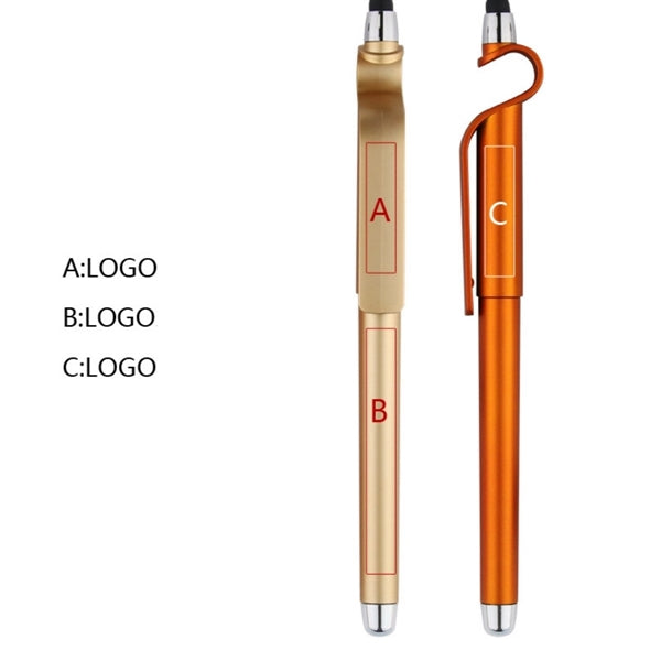 Stylus Ballpoint Pen with Phone Stand Holder