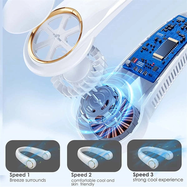 Rechargeable Neck Fan