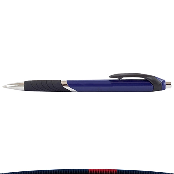 Louis Rubber Grip Plastic Ballpoint Pen
