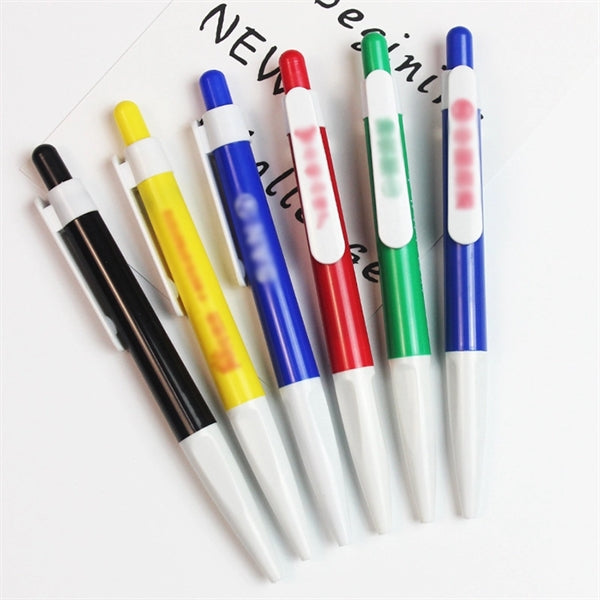 Retractable Office Work Ballpoint Click Rollerball Pens