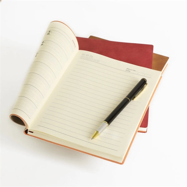A5 Journal PU Diaries Leather Cover Notebook