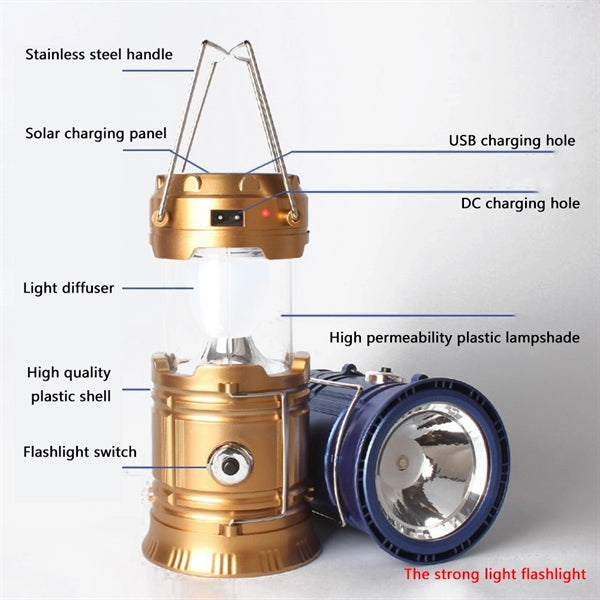 Solar LED Camping Lantern
