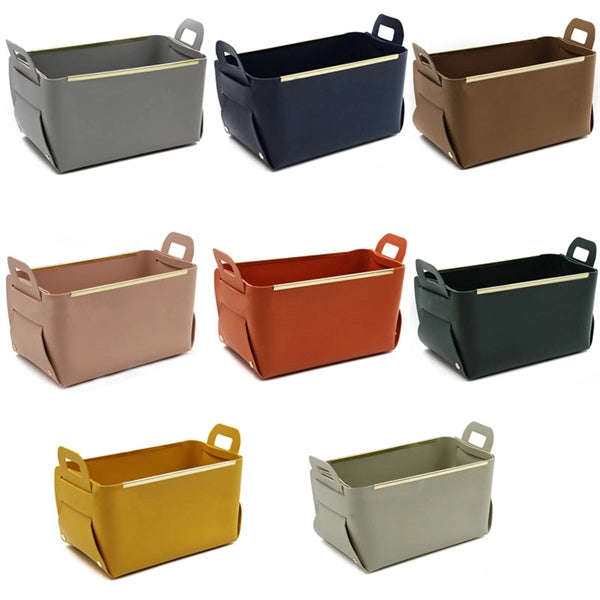 Leather Storage Box