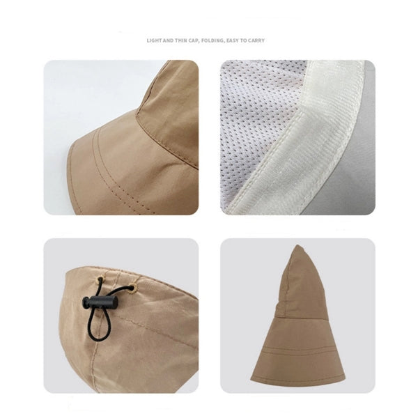 Unisex Packable Washed Cotton Bucket Hat