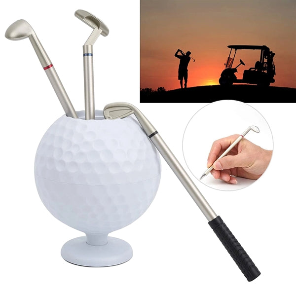 Golf and Ball Model Pen Holder