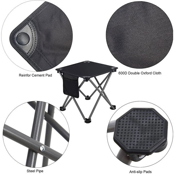 Camping Stool Unfold 3.5 Inch Portable Folding