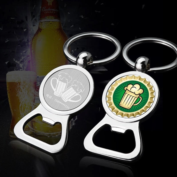 Beer Bottle Opener Keychain