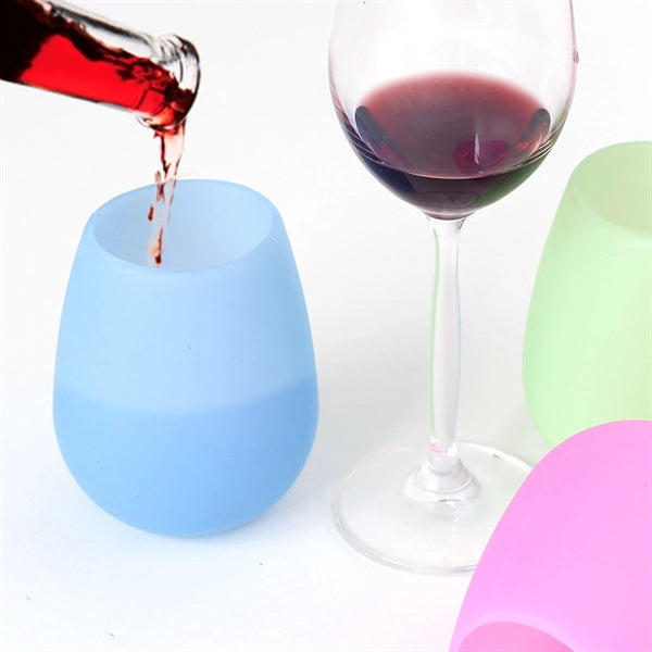 14 Oz. Silicone Wine Cup