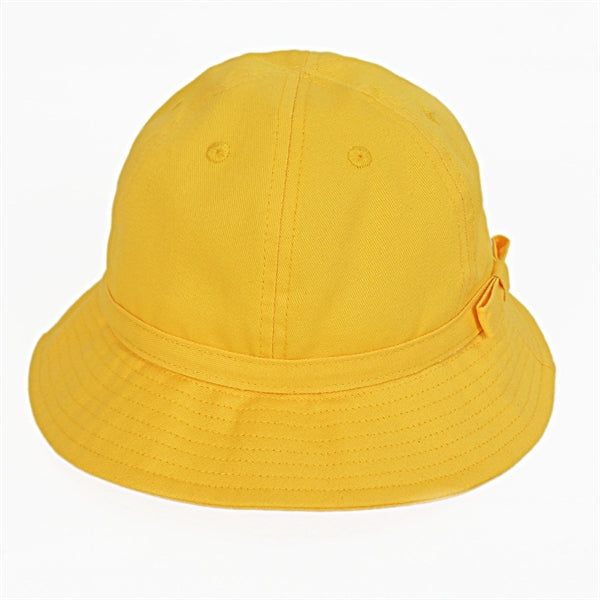 Yellow Kindergarten Kid Cotton Bucket Hat