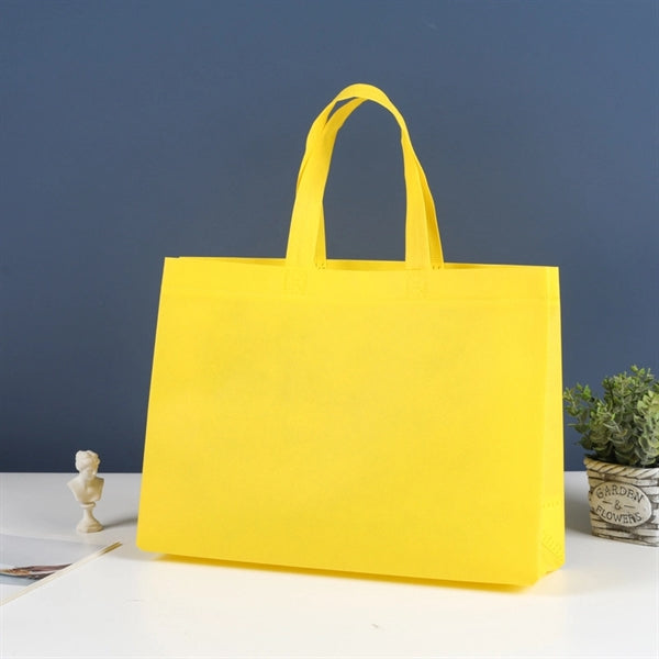 Large Non-Woven Shopping Tote Bag - 16x20x8"