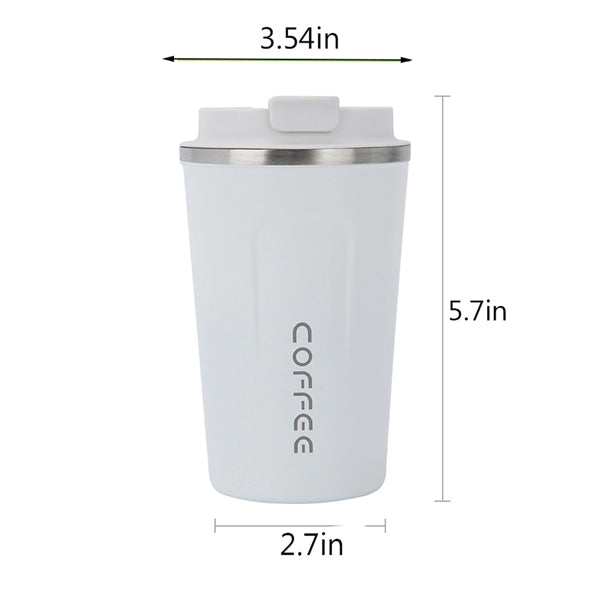 12OZ Leakproof Vacuum Insulated Travel Coffee Mug