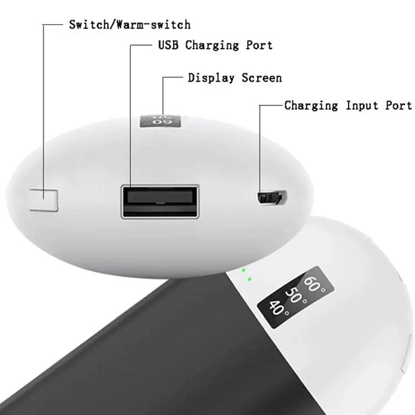 2-in-1 Hand Warmer Power Bank
