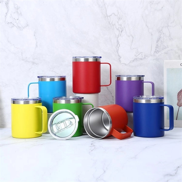 12 oz Stainless Steel Vacuum Coffee Cup