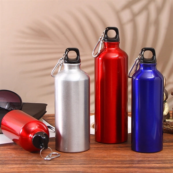 Car sports aluminum bohttle w/ climbing buckle