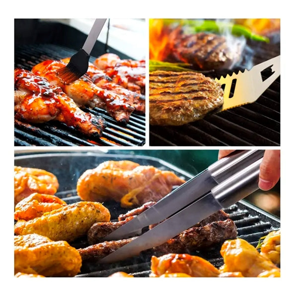 5Pcs BBQ Grill Accessories Tools Set