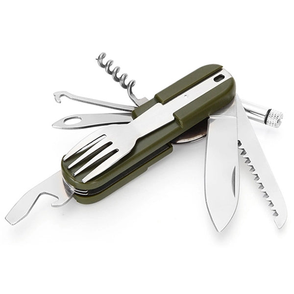 Camping Utensils Multi-Function Tool Cutlery Set
