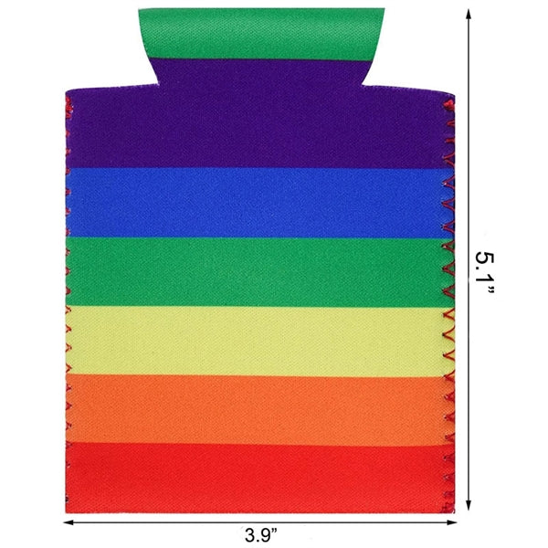 Rainbow Pride Can Coolers