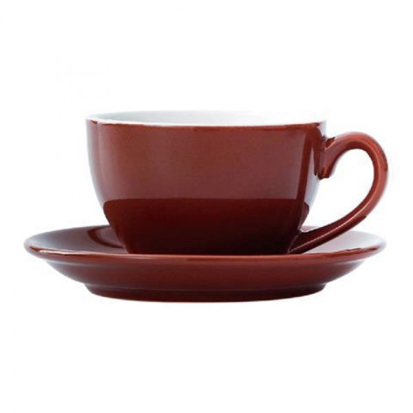 7.5 Oz Ceramic Cup And Saucer Set