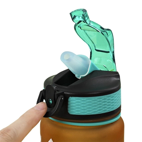 1 Litre 24 oz Tritan Water Bottle with StrawTime Maker