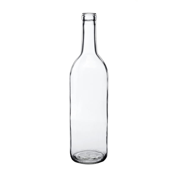 Ascle Glass Wine Bottle - 25 OZ.