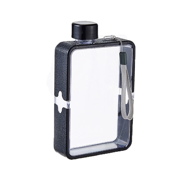 A5 13oz Square flat water flask