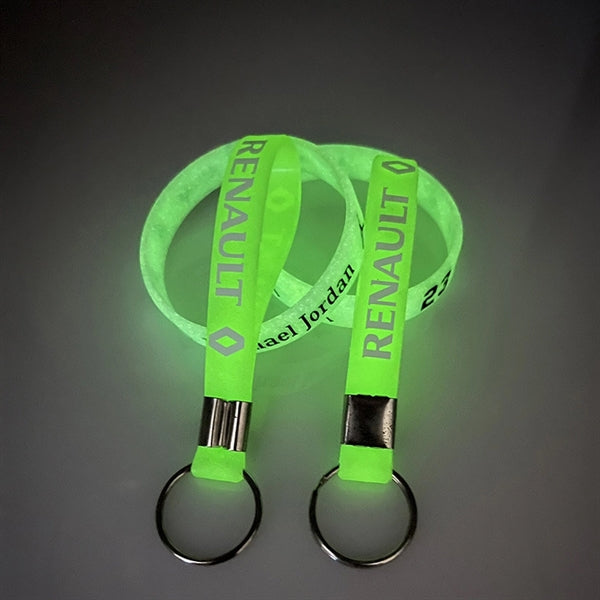Silicone Bracelet Keyring