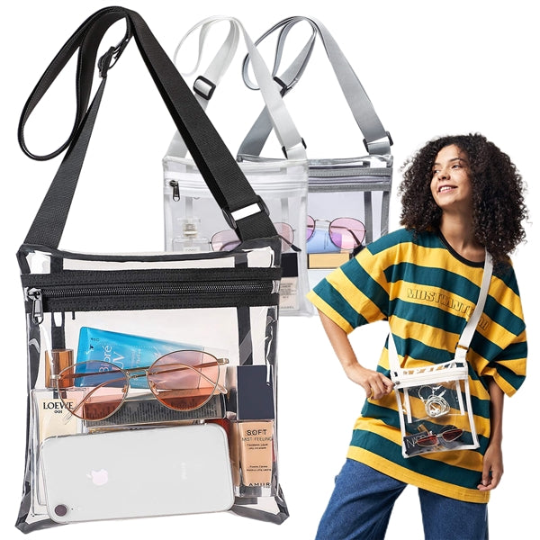 Transparent Event Crossbody Bag