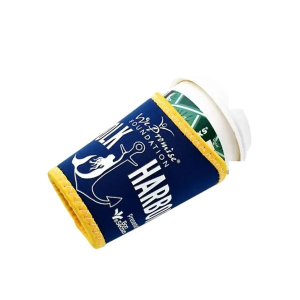 Coffee Cup Neoprene Can Cooler, 12oz.