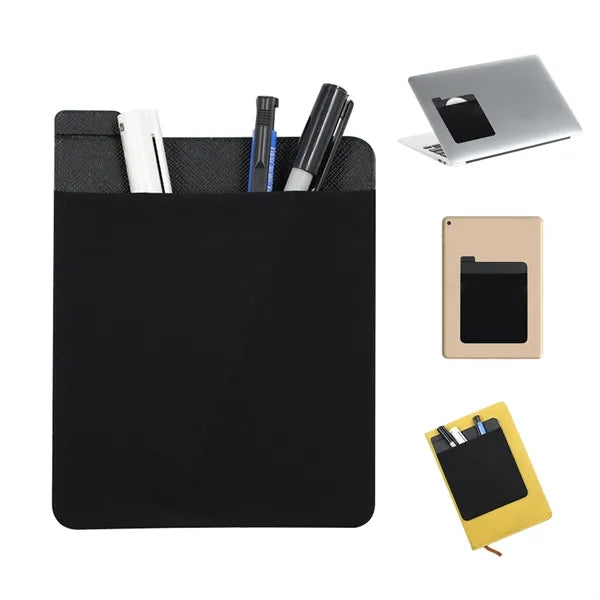 Self-Adhesive Pen Holder Pocket