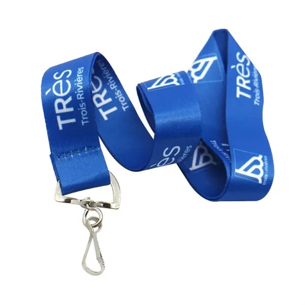 Flat Polyester Custom Sublimation Lanyards