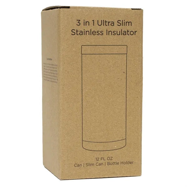 Ultra Slim 3 In 1 Stainless Insulator