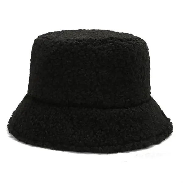 Lamb Wool Baseball Cap for Women