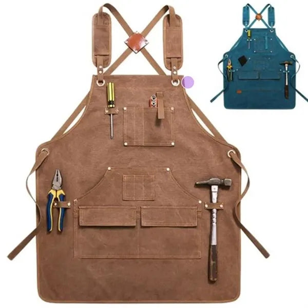 Barber Baking Cafe Gardening Carpenter Canvas Apron